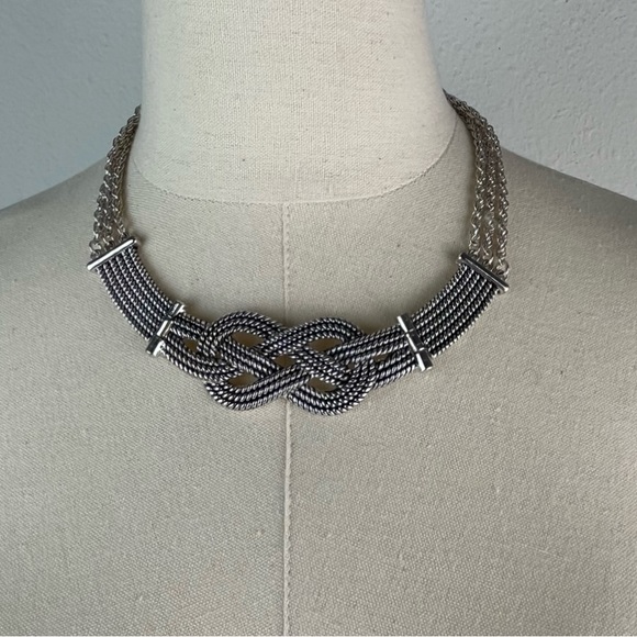 Vintage rope weave necklace - Picture 2 of 3